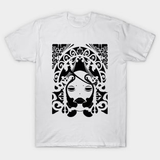 Grimoire Weiss (Black on White) T-Shirt